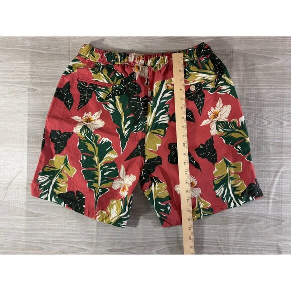 Todd Snyder Terry Cloth Lined Guayabera shirt + shorts LL size M multicolor NWOT - Picture 3 of 10